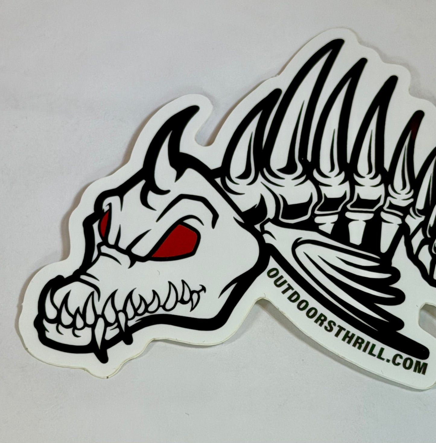 Dragon Fish Bone Sticker