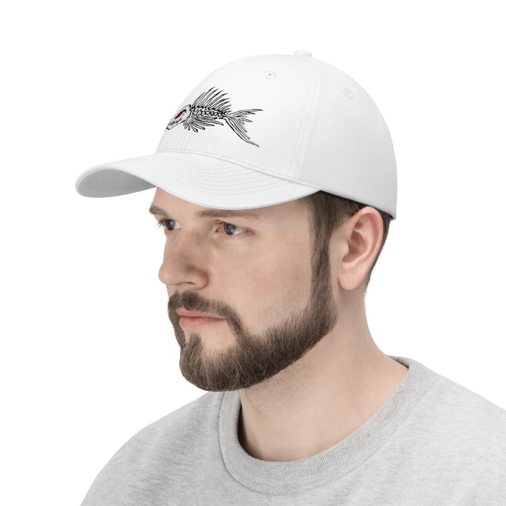 Fish Bone Unisex Twill Hat