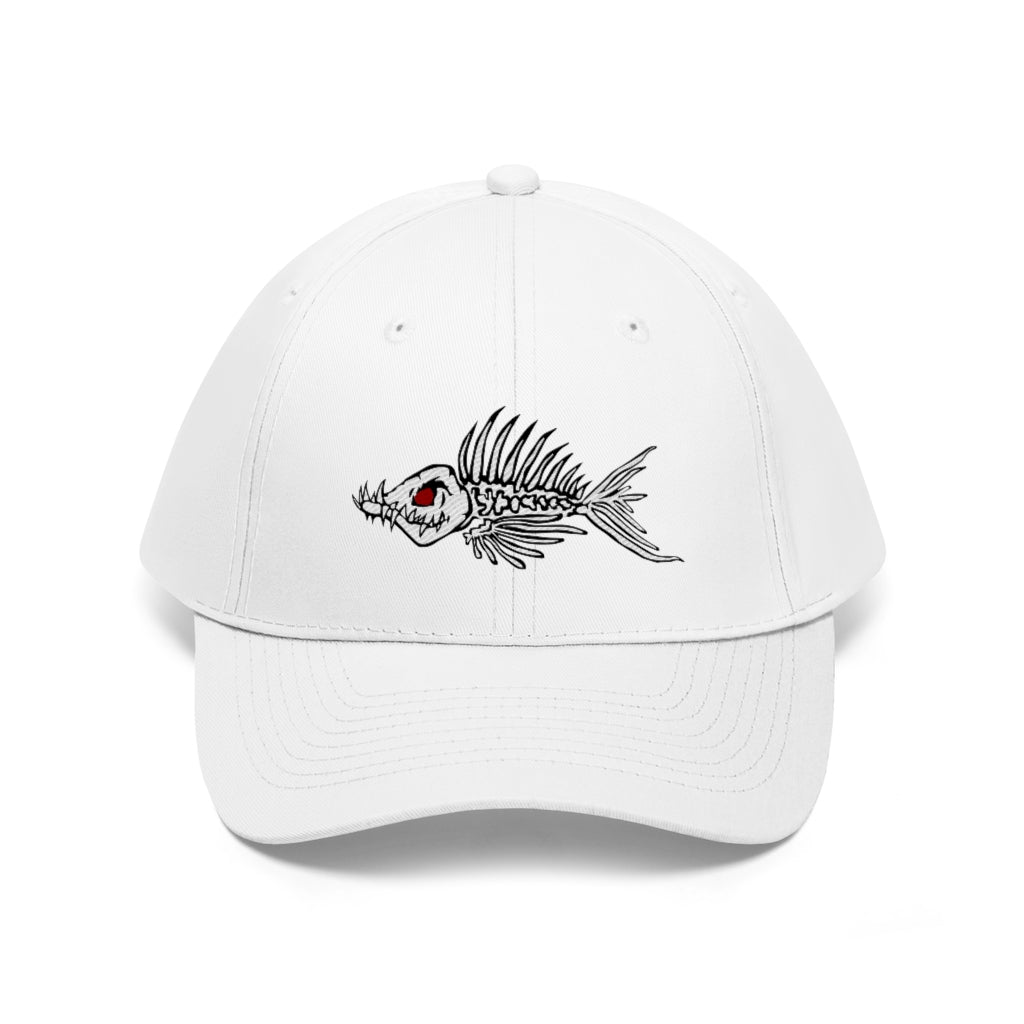 Fish Bone Unisex Twill Hat