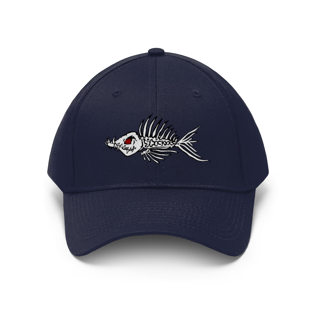 Fish Bone Unisex Twill Hat