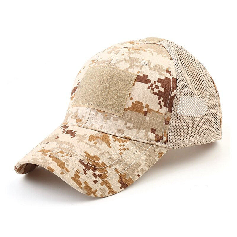 Tactical Summer Hat With Patches