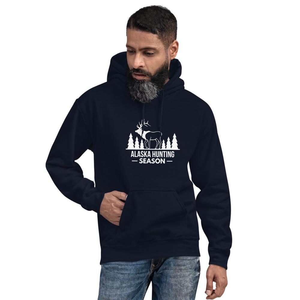 Alaska Hunting Unisex Hoodie - Outdoors Thrill