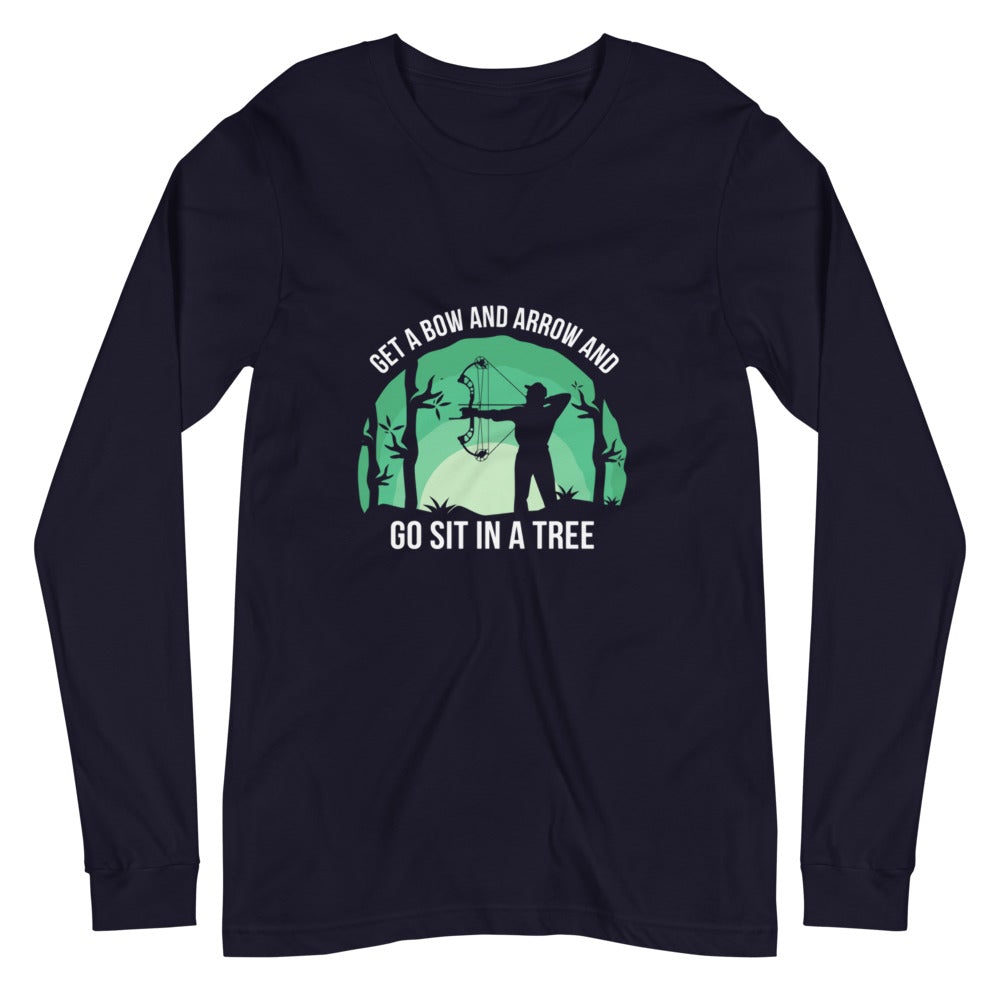 Arrow Tree Unisex Long Sleeve Tee - Outdoors Thrill