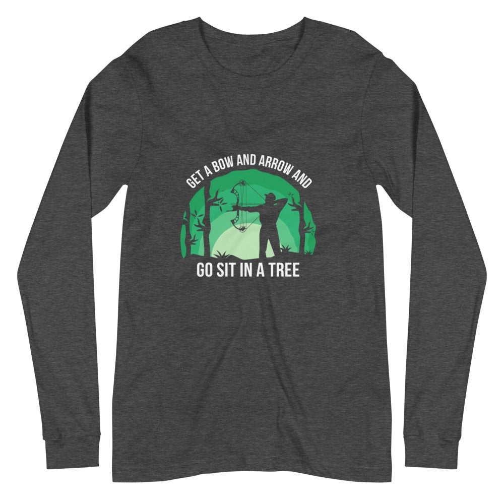 Arrow Tree Unisex Long Sleeve Tee - Outdoors Thrill