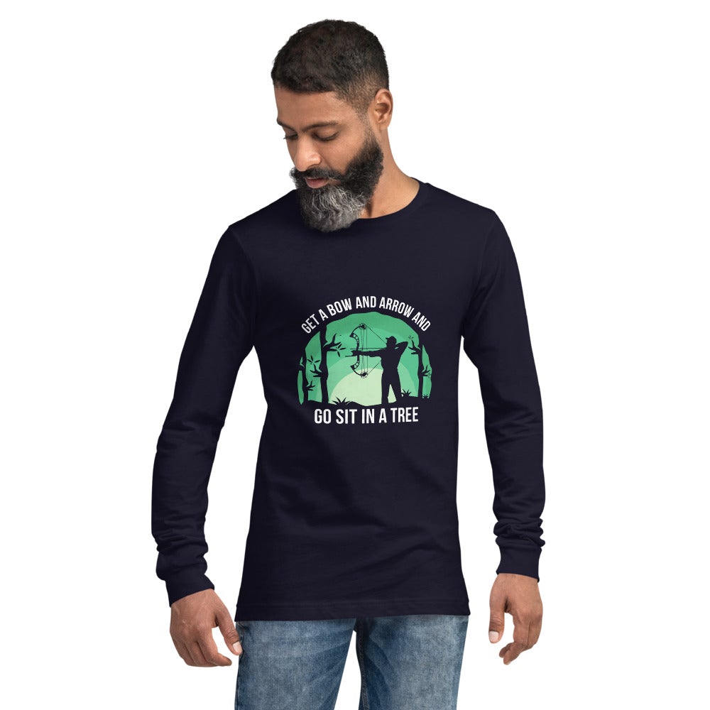 Arrow Tree Unisex Long Sleeve Tee - Outdoors Thrill
