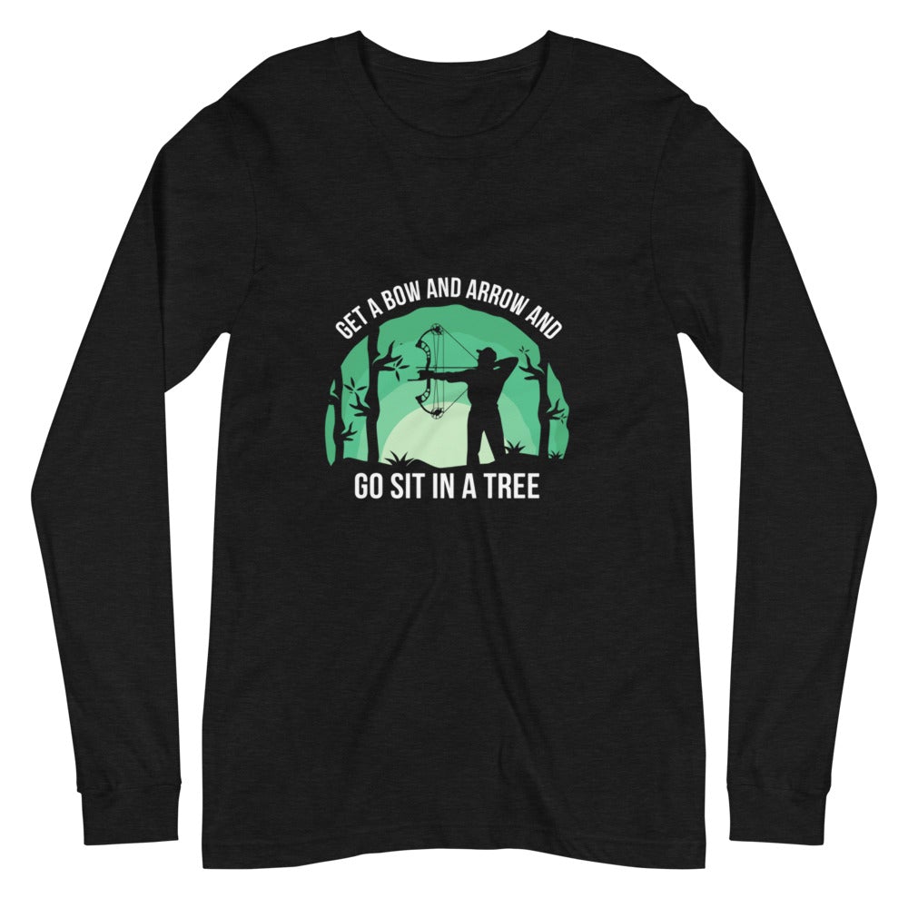 Arrow Tree Unisex Long Sleeve Tee - Outdoors Thrill