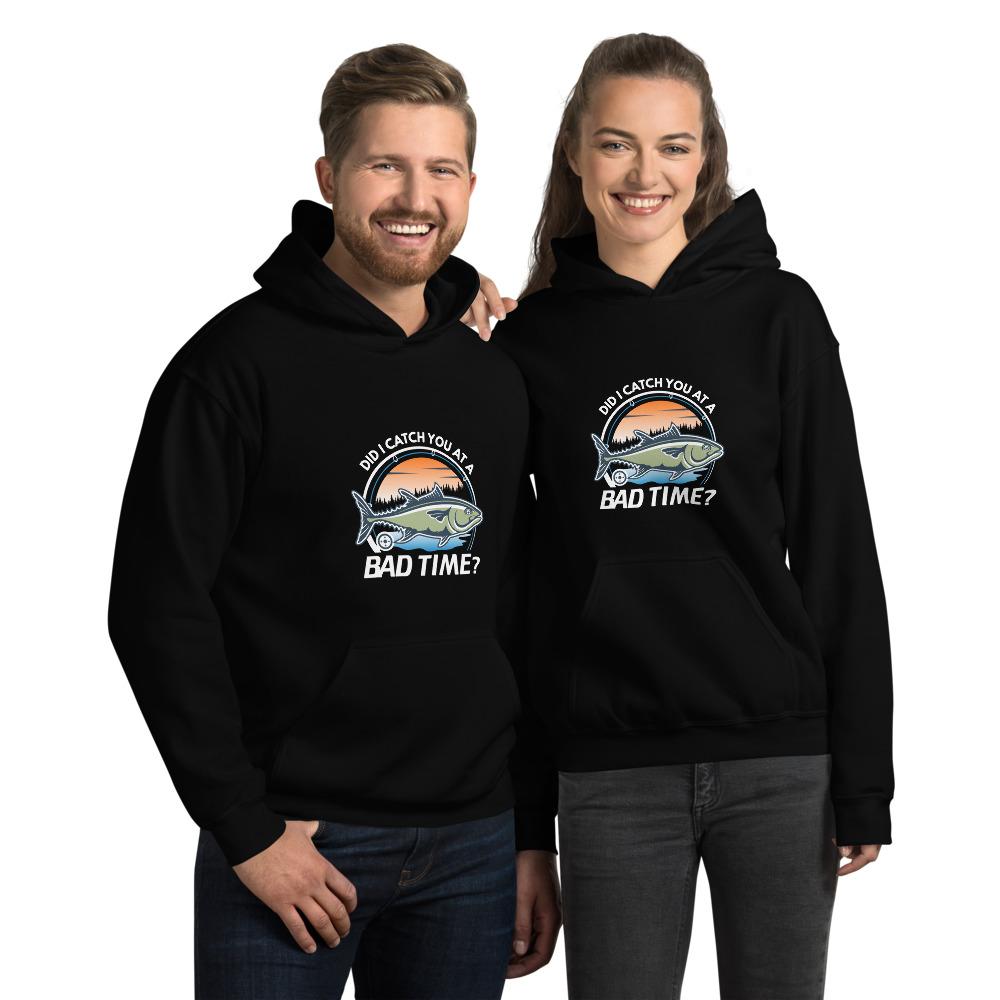 Bad Timing Unisex Hoodie - Outdoors Thrill