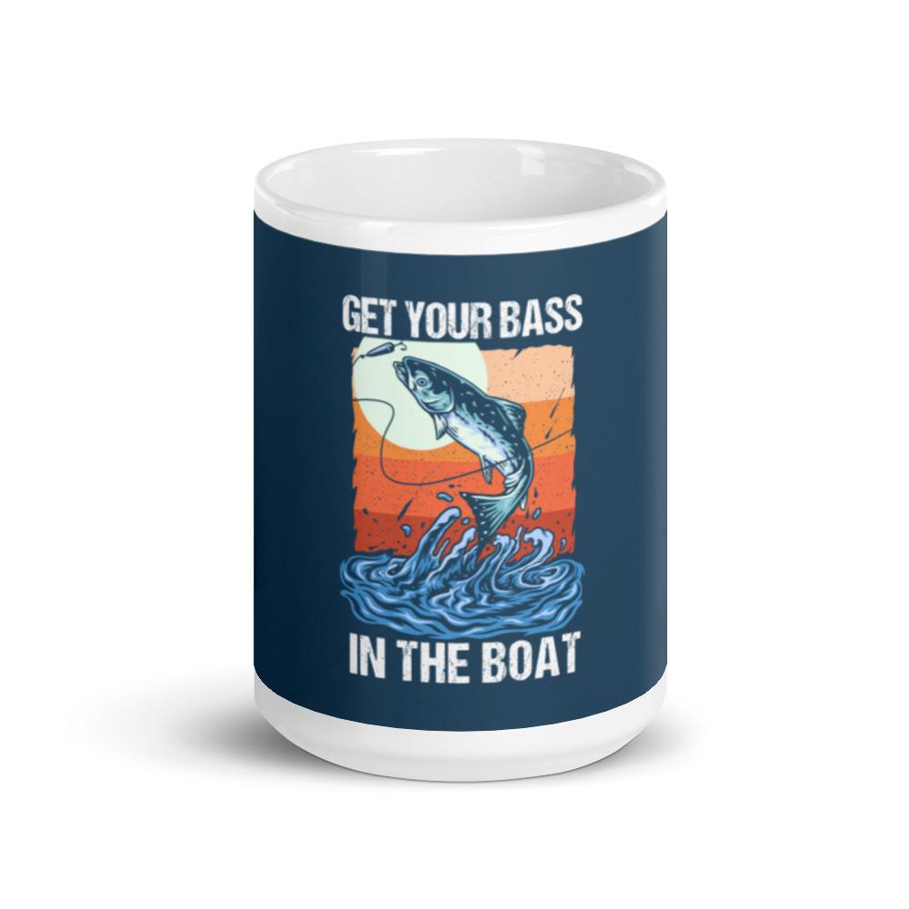 Bass Boat mug - Outdoors Thrill