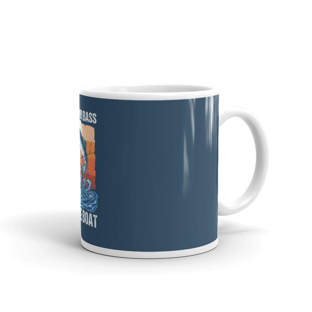 Bass Boat mug - Outdoors Thrill