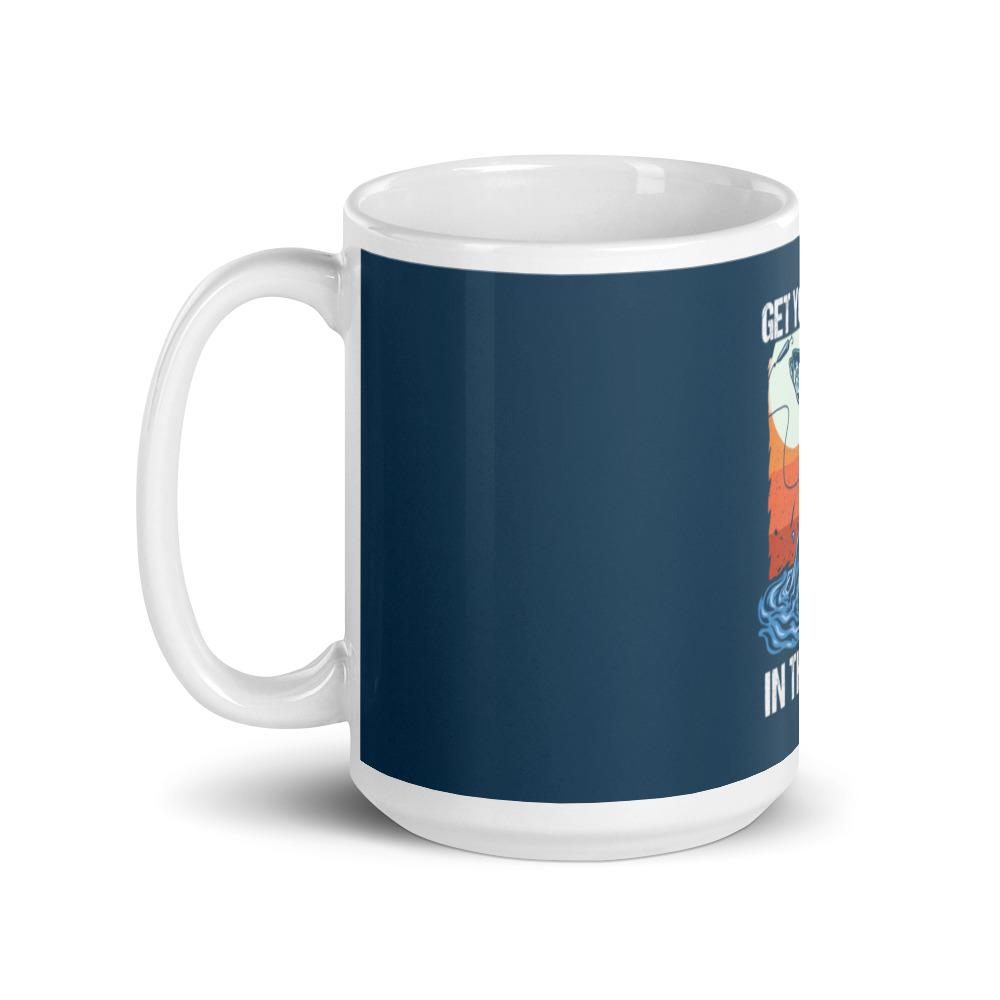Bass Boat mug - Outdoors Thrill