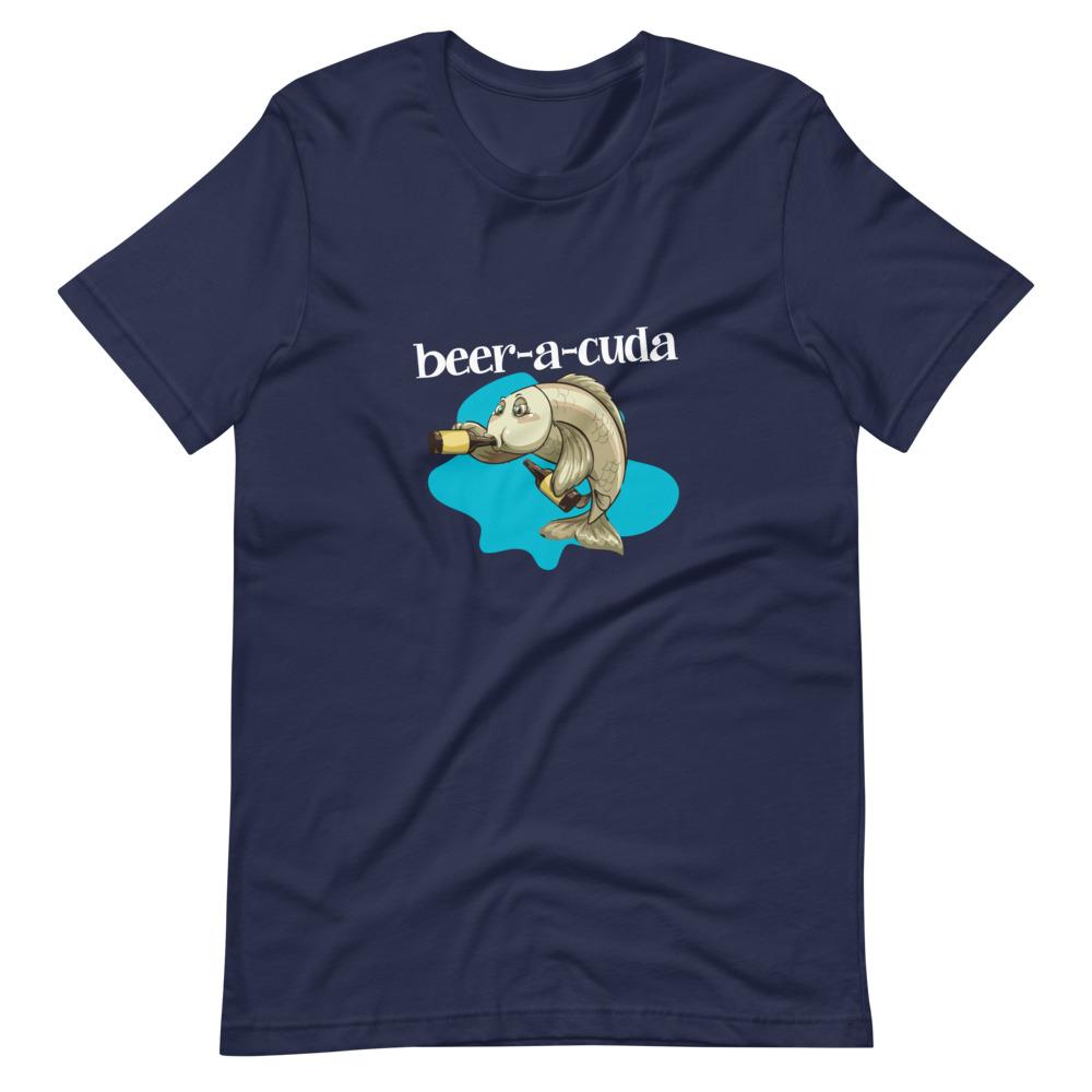 Beer-a-Cuda Unisex T-Shirt - Outdoors Thrill