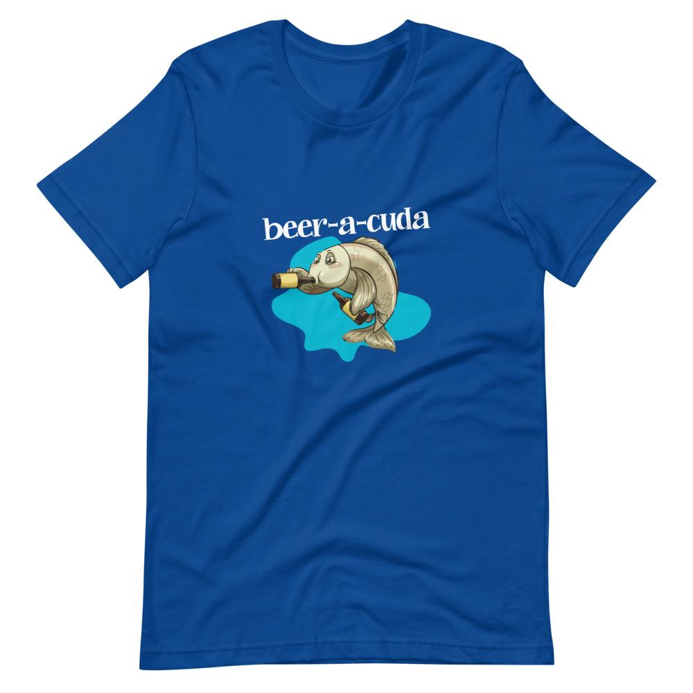 Beer-a-Cuda Unisex T-Shirt - Outdoors Thrill