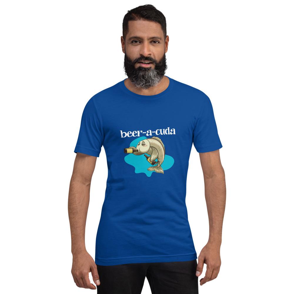 Beer-a-Cuda Unisex T-Shirt - Outdoors Thrill