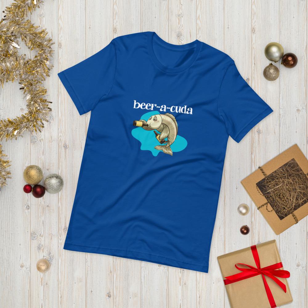Beer-a-Cuda Unisex T-Shirt - Outdoors Thrill