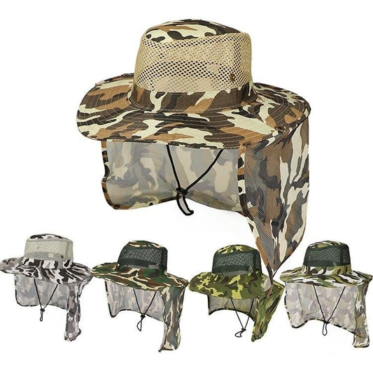 camouflage Bucket Hat For Hot Summer - Outdoors Thrill
