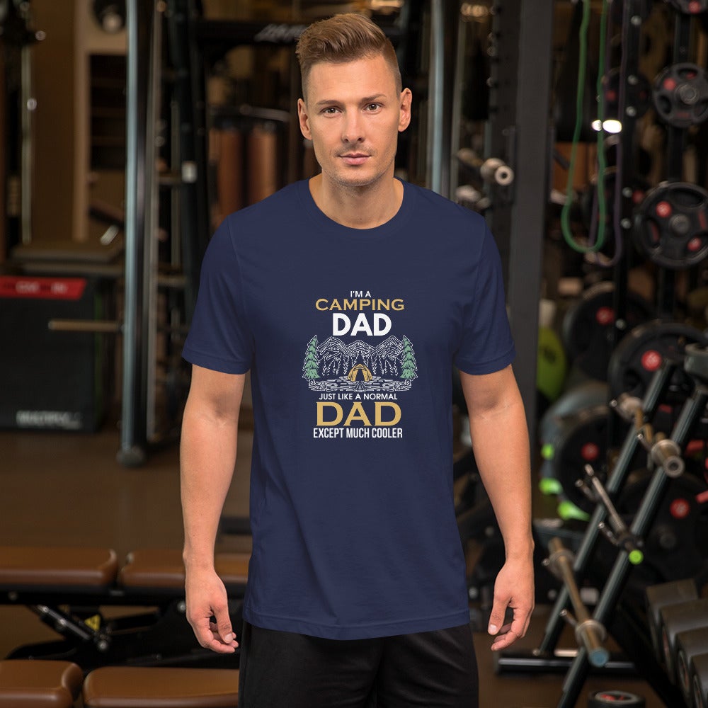 Camping Dad Unisex T-Shirt - Outdoors Thrill