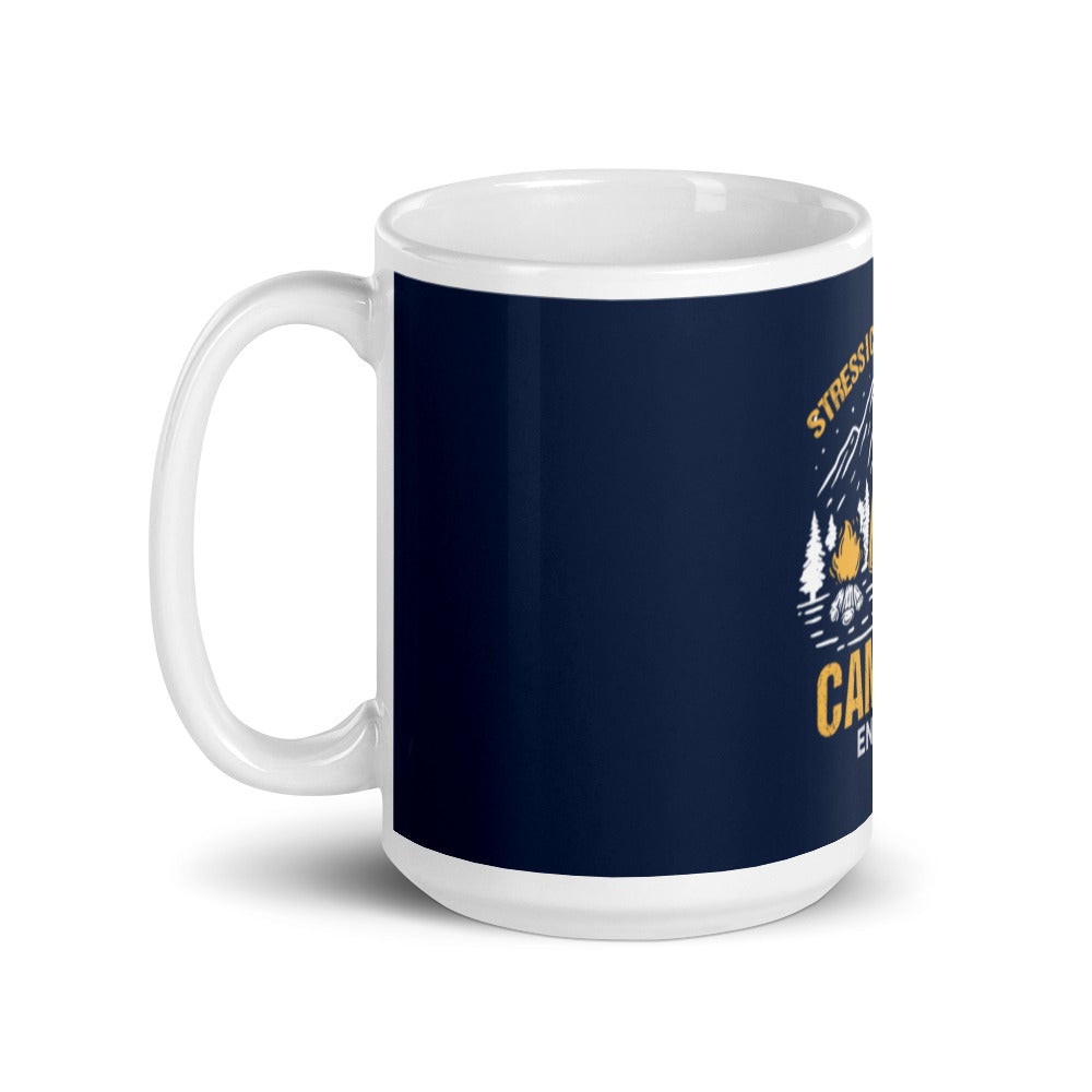 Camping Stress Mug - Outdoors Thrill