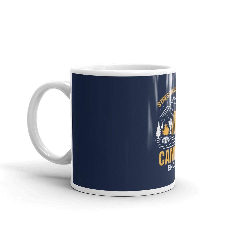 Camping Stress Mug - Outdoors Thrill