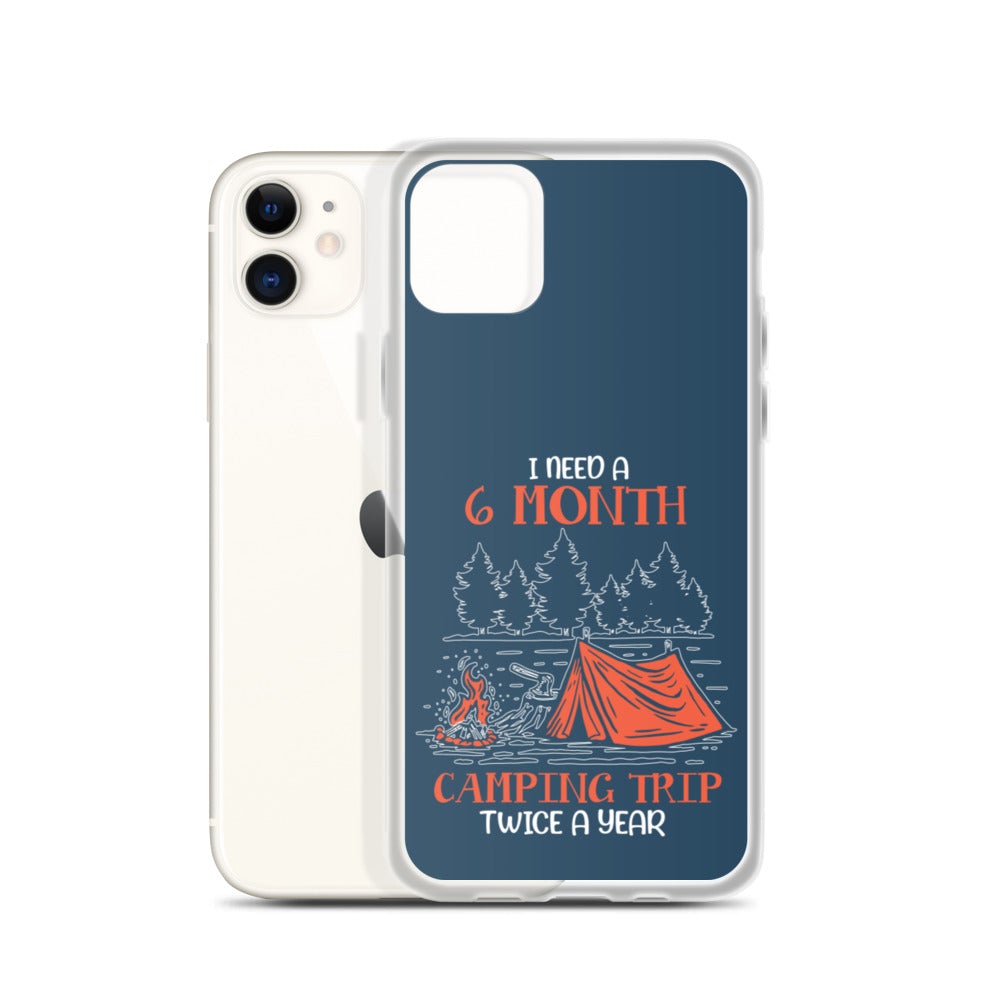 Camping Trip iPhone Case - Outdoors Thrill