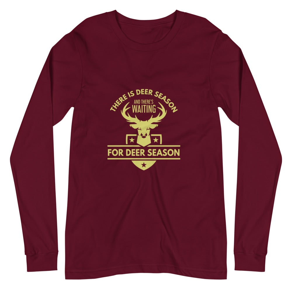Deer Season Unisex Long Sleeve Tee - Outdoors Thrill