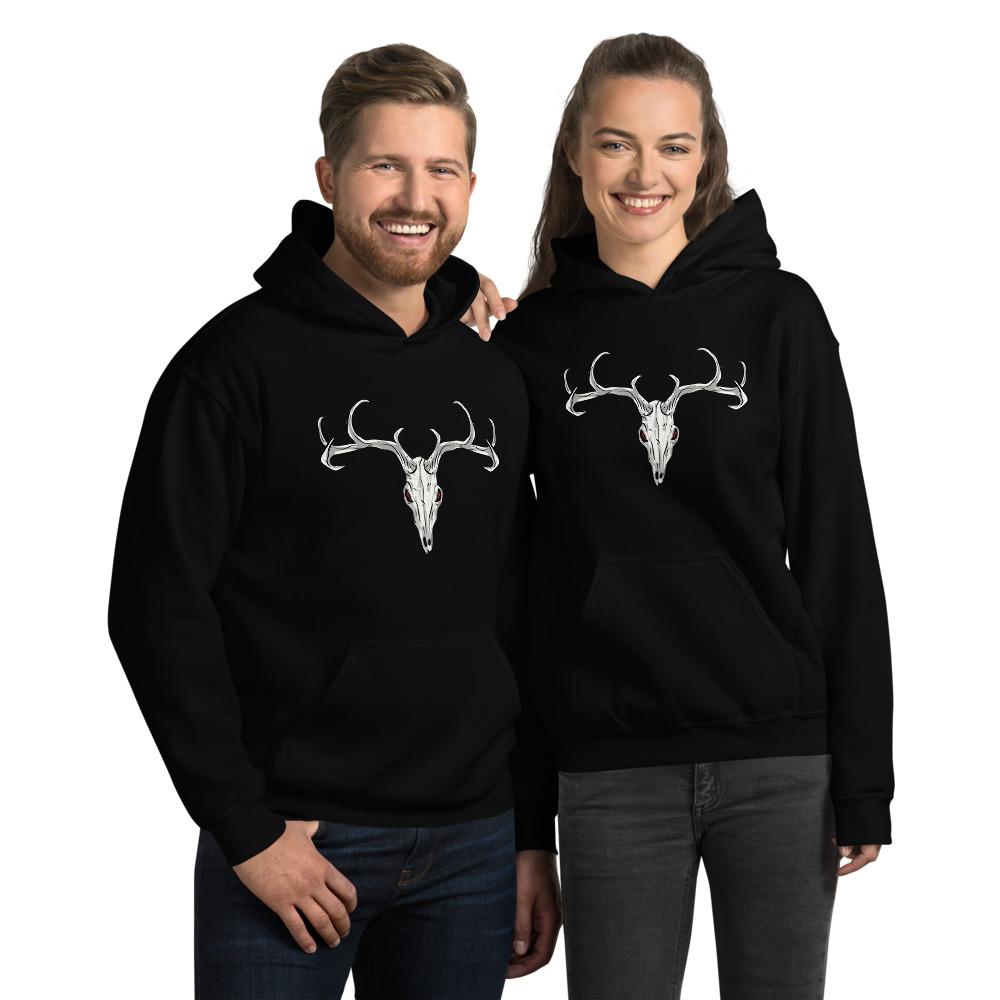 Deer Skull Unisex Hoodie - Outdoors Thrill
