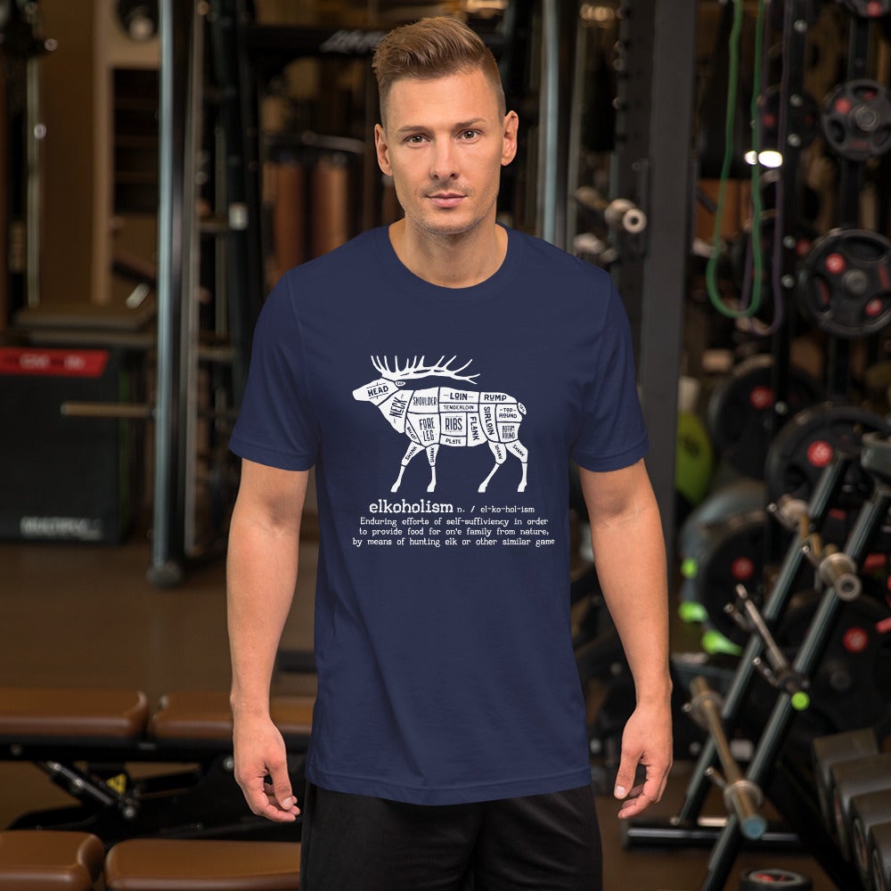 Elkoholism Unisex T-Shirt - Outdoors Thrill