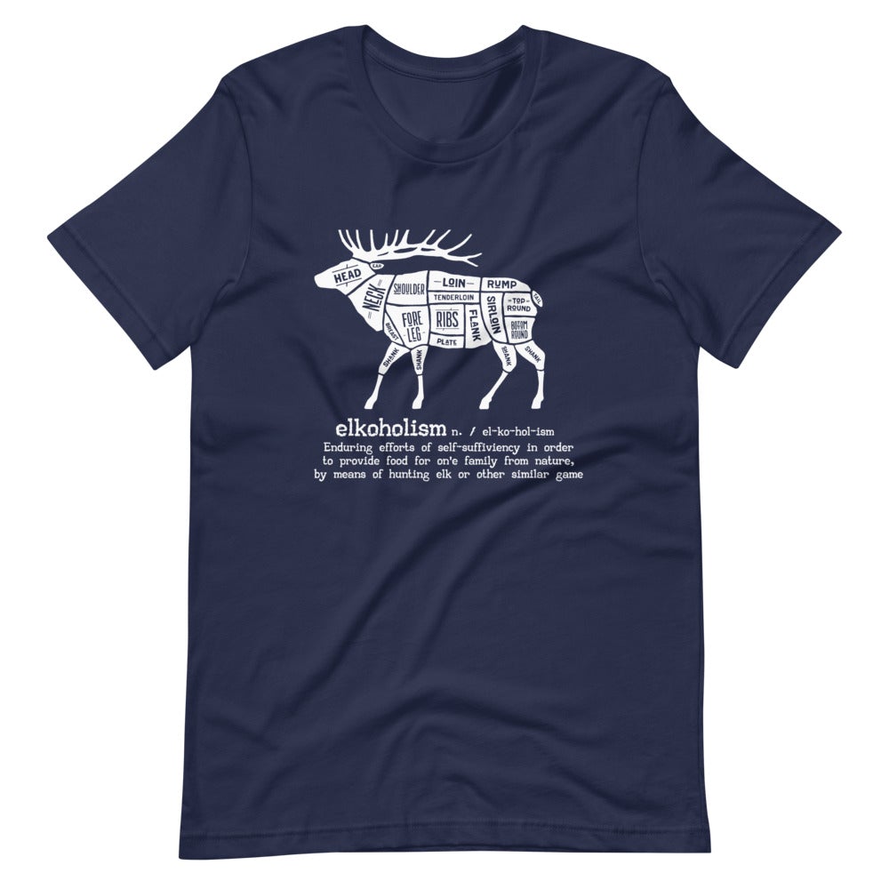 Elkoholism Unisex T-Shirt - Outdoors Thrill