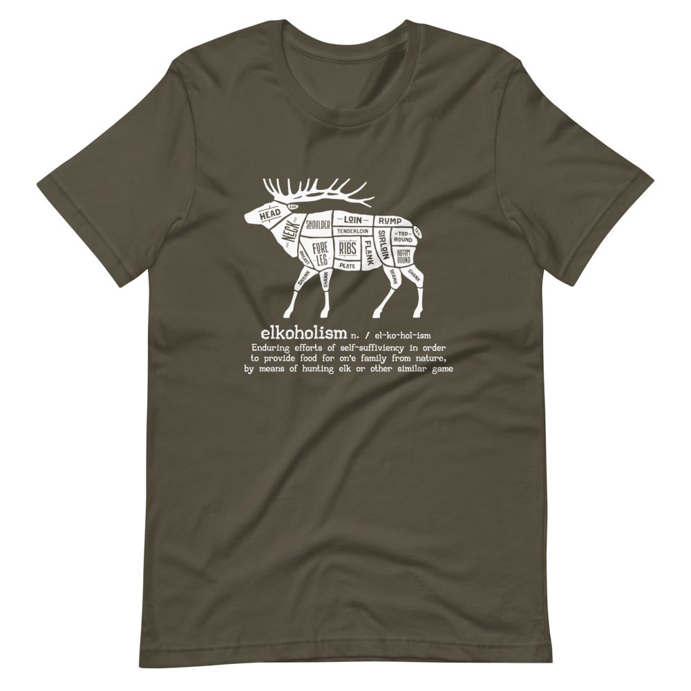 Elkoholism Unisex T-Shirt - Outdoors Thrill
