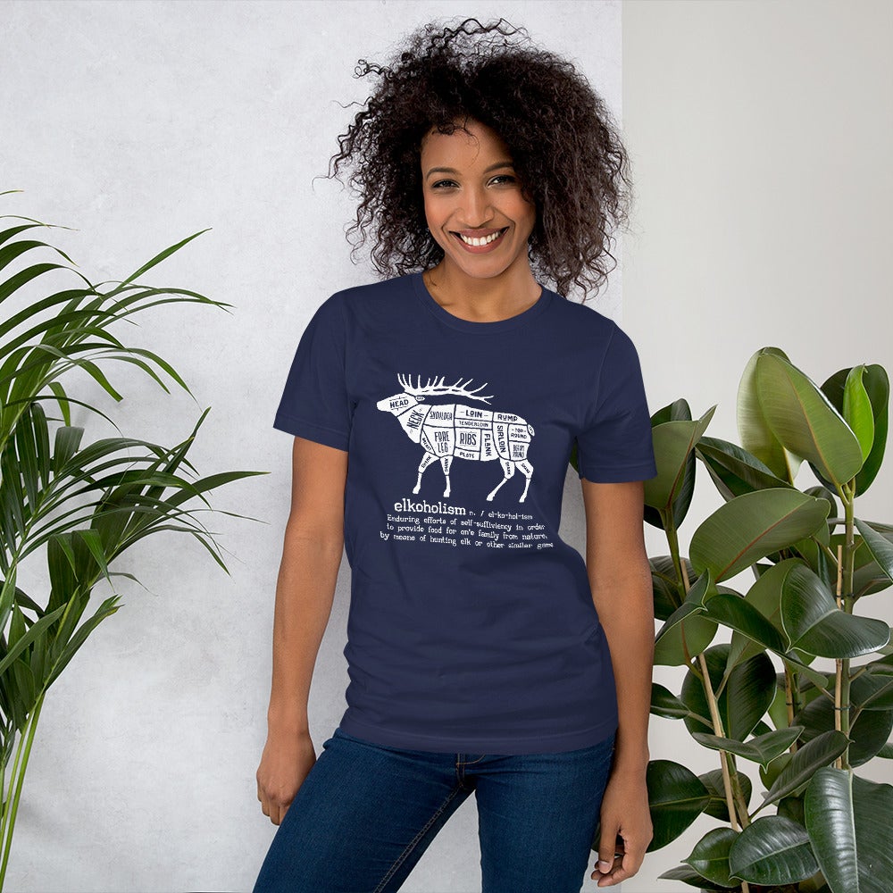 Elkoholism Unisex T-Shirt - Outdoors Thrill