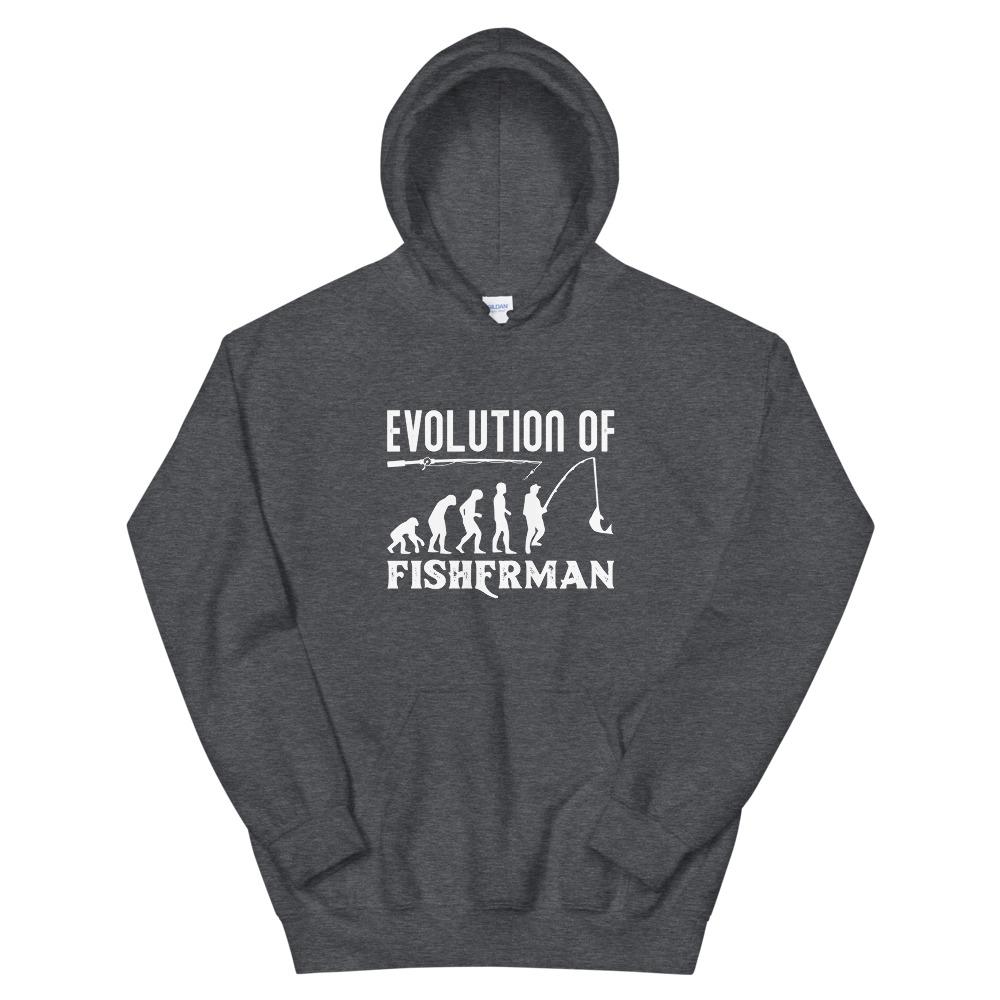 Evolution Of Fisherman Hoodie - Outdoors Thrill