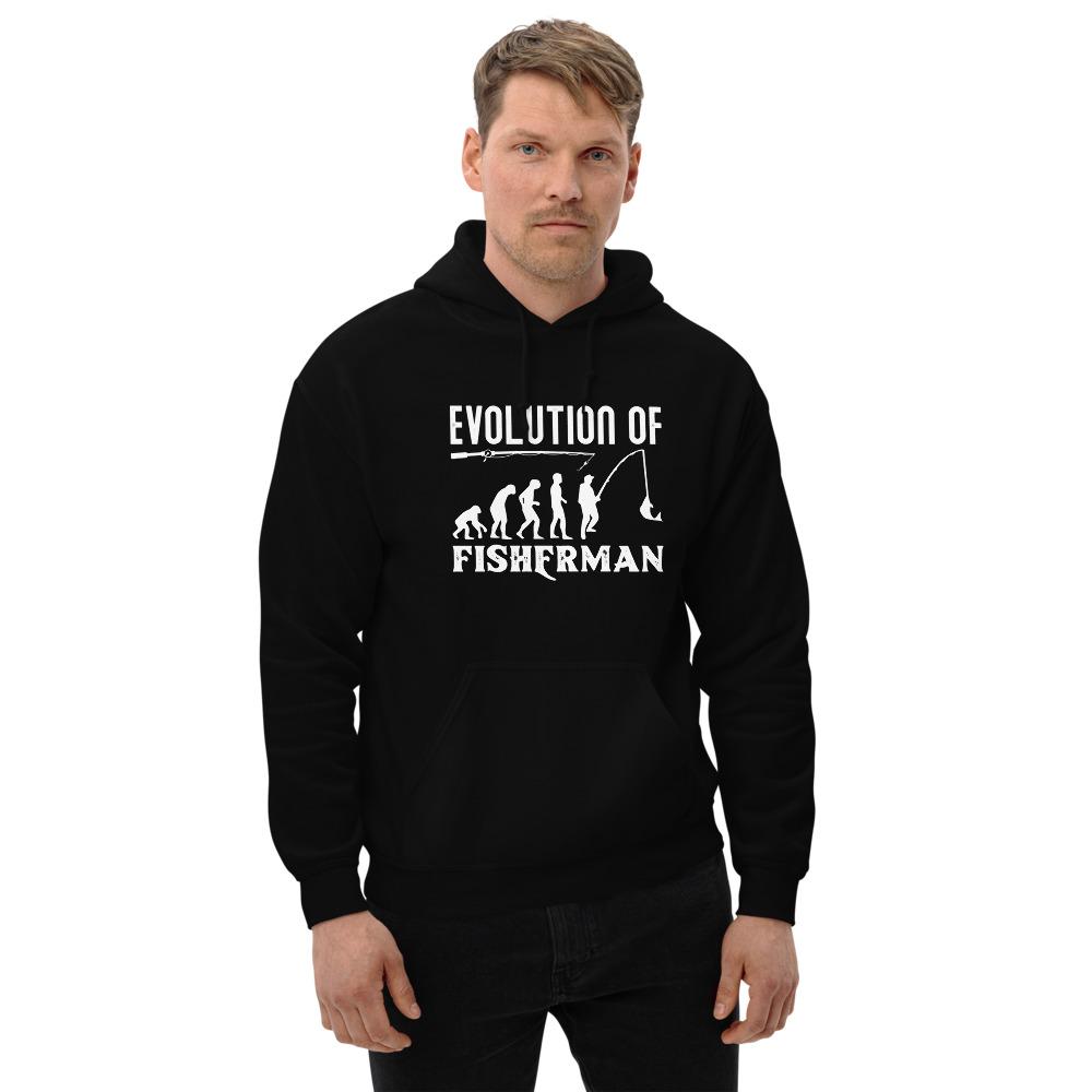 Evolution Of Fisherman Hoodie - Outdoors Thrill