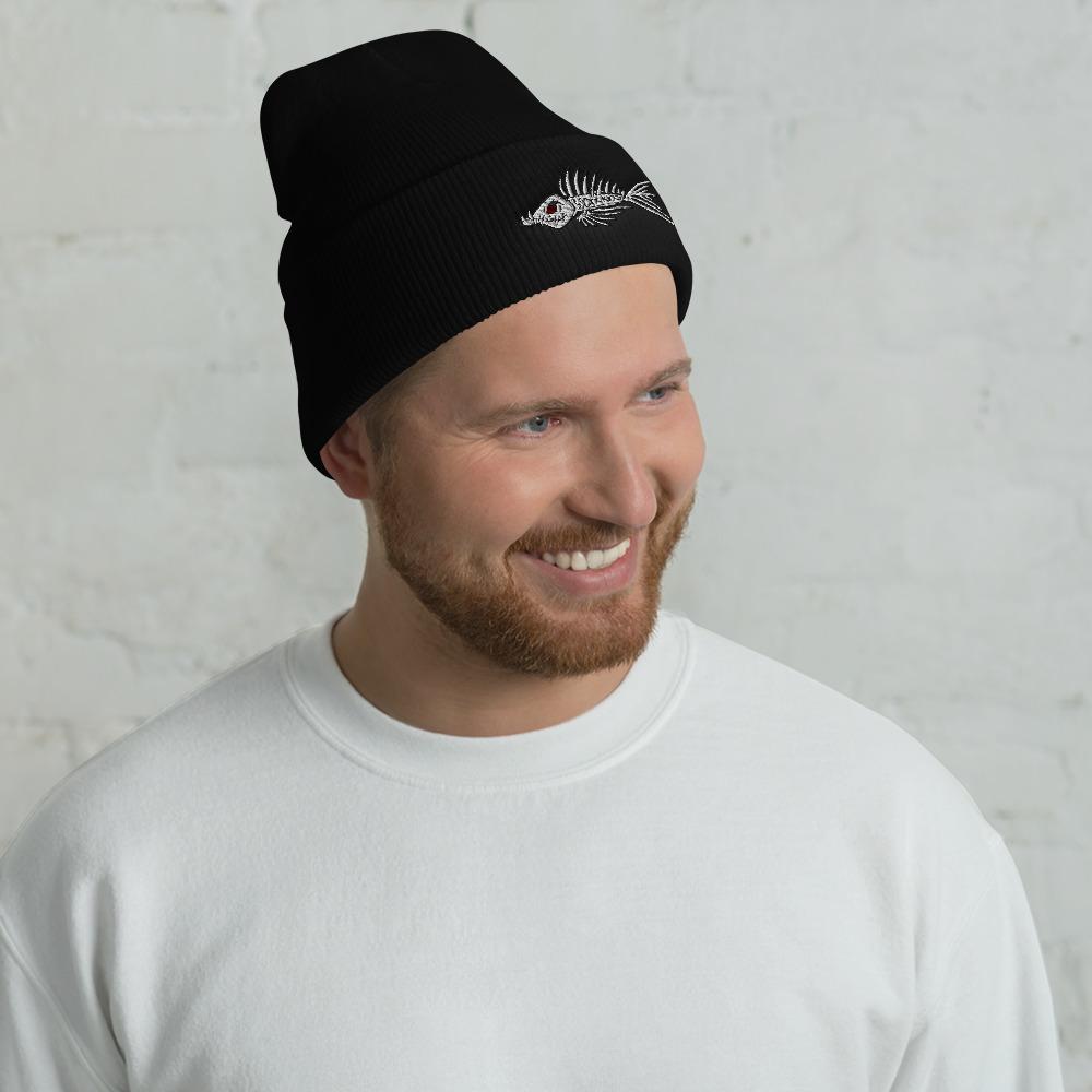 Fish Bone Beanie - Outdoors Thrill