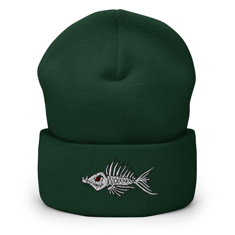 Fish Bone Beanie - Outdoors Thrill