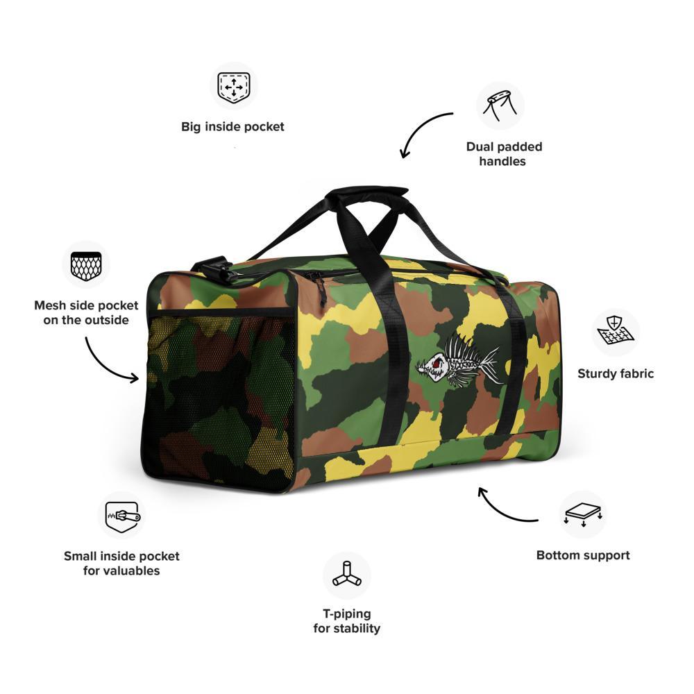 Fish Bone Duffle bag - Green - Outdoors Thrill