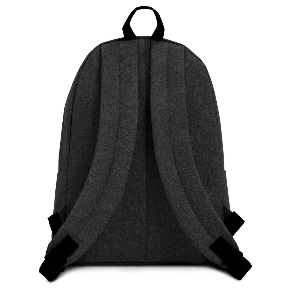 Fish Bone Embroidered Backpack - Outdoors Thrill