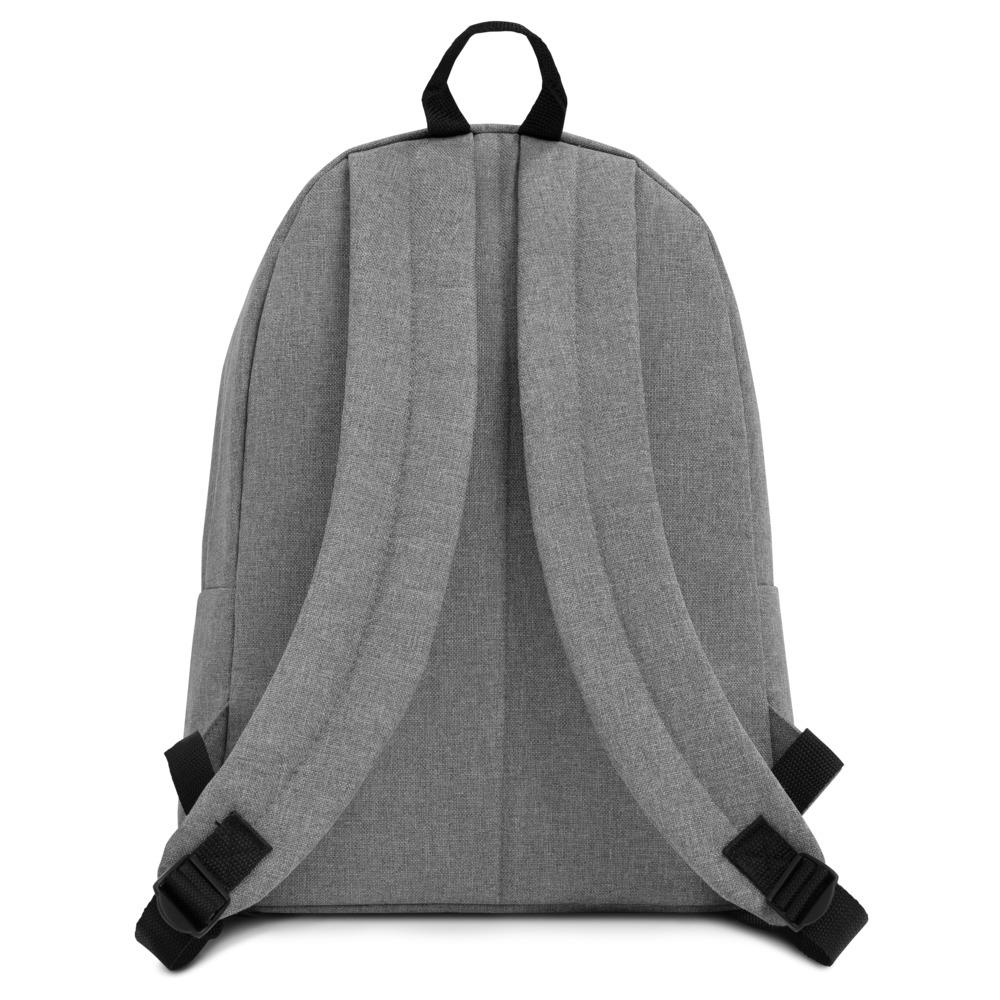 Fish Bone Embroidered Backpack - Outdoors Thrill