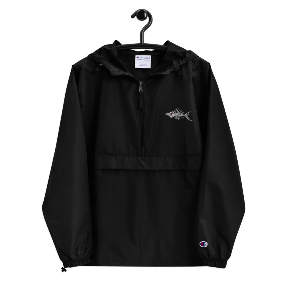 Fish Bone Embroidered Jacket - Outdoors Thrill