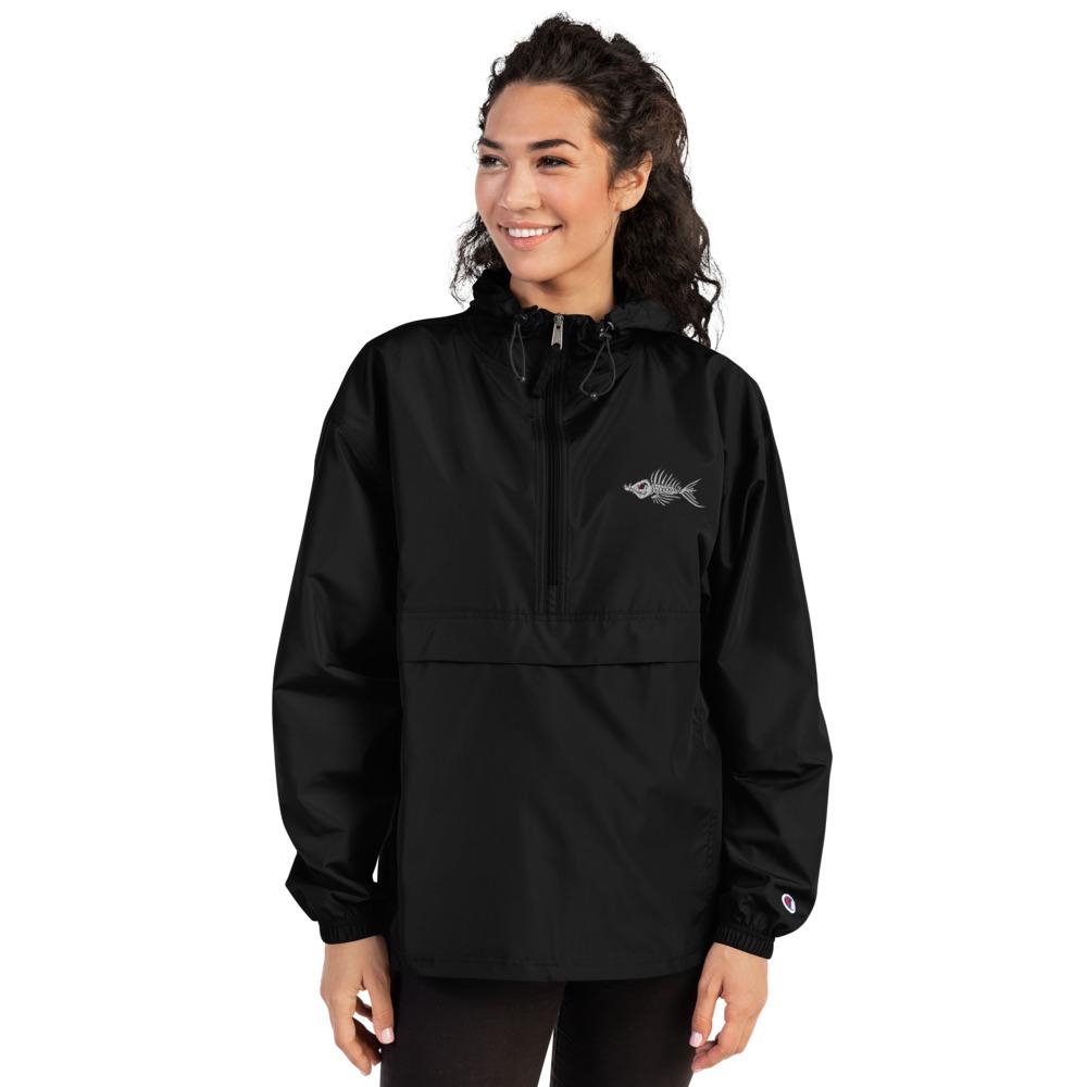 Fish Bone Embroidered Jacket - Outdoors Thrill
