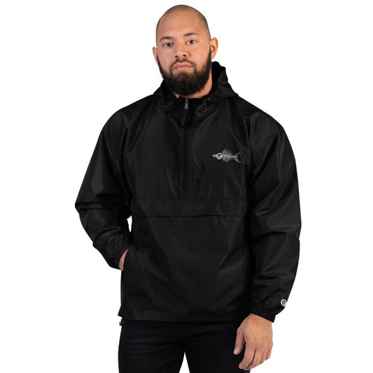 Fish Bone Embroidered Jacket - Outdoors Thrill
