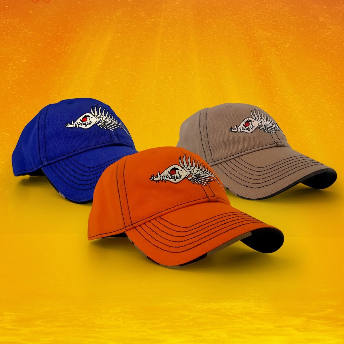 Fish Bone Hat - Outdoors Thrill