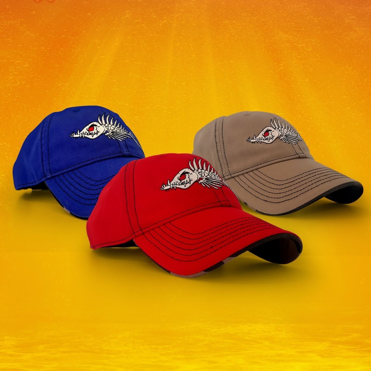 Fish Bone Hat - Outdoors Thrill