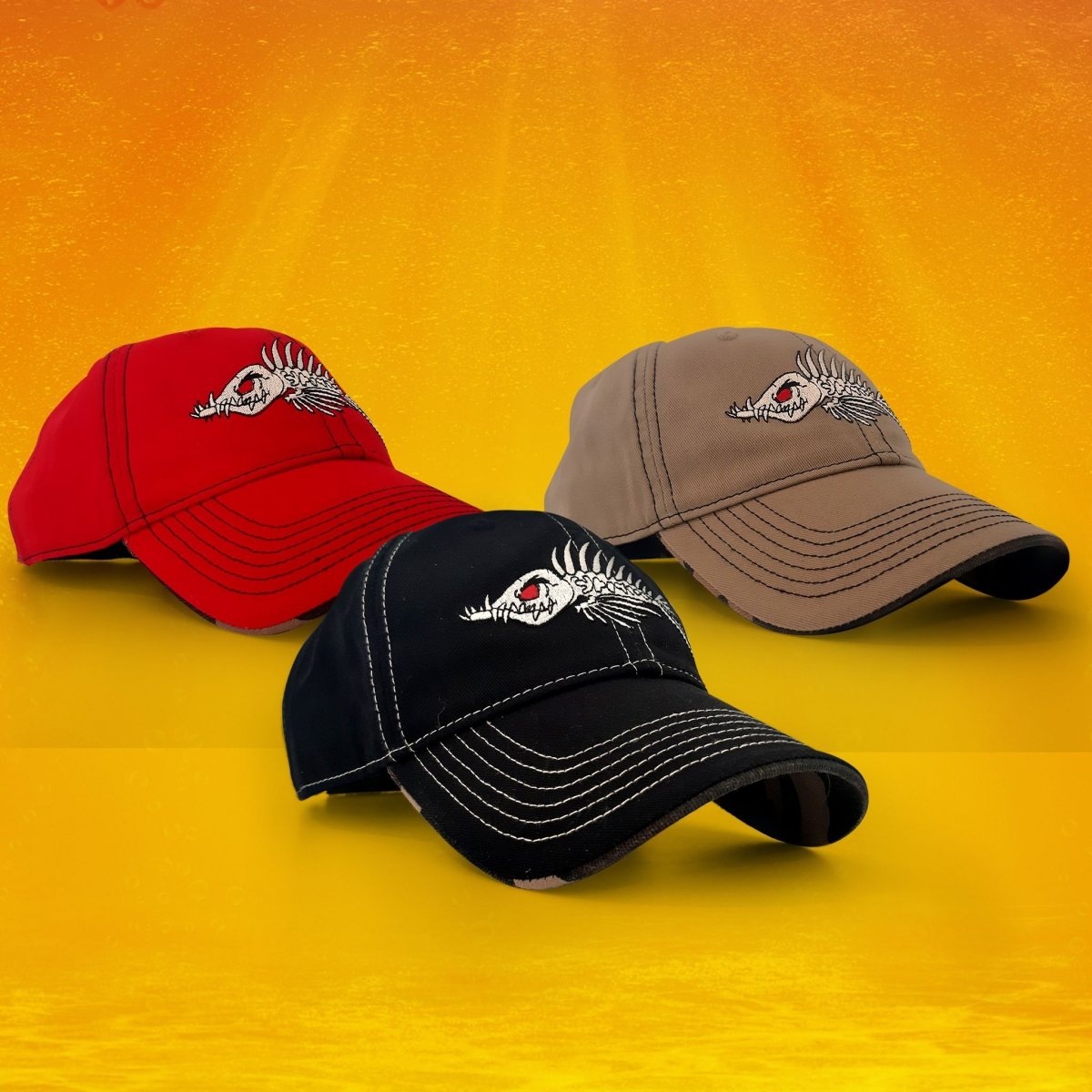 Fish Bone Hat - Outdoors Thrill