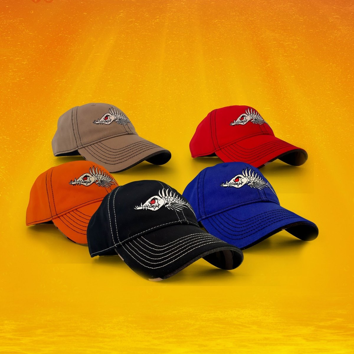 Fish Bone Hat - Outdoors Thrill