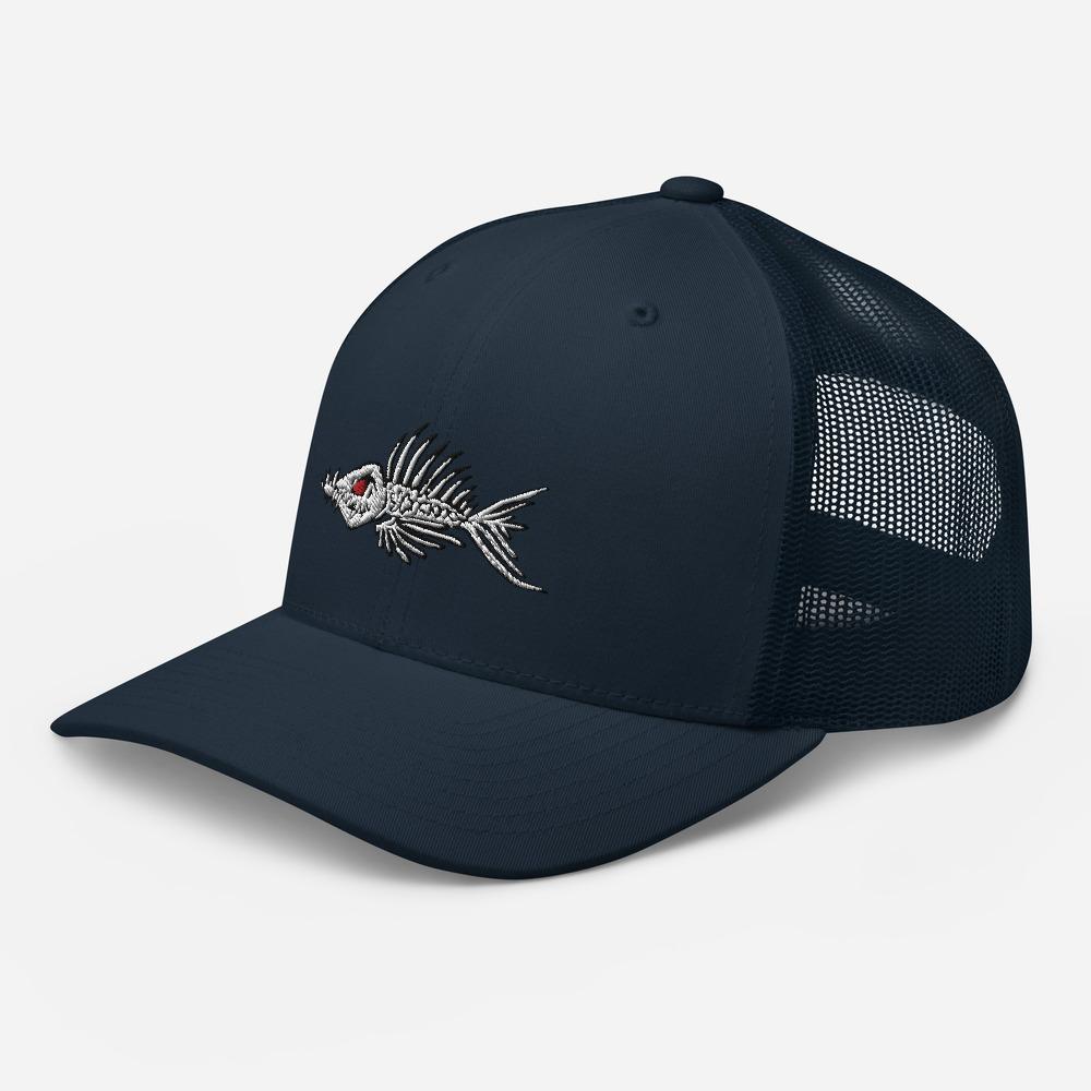Fish Bone Mesh Hat - Outdoors Thrill