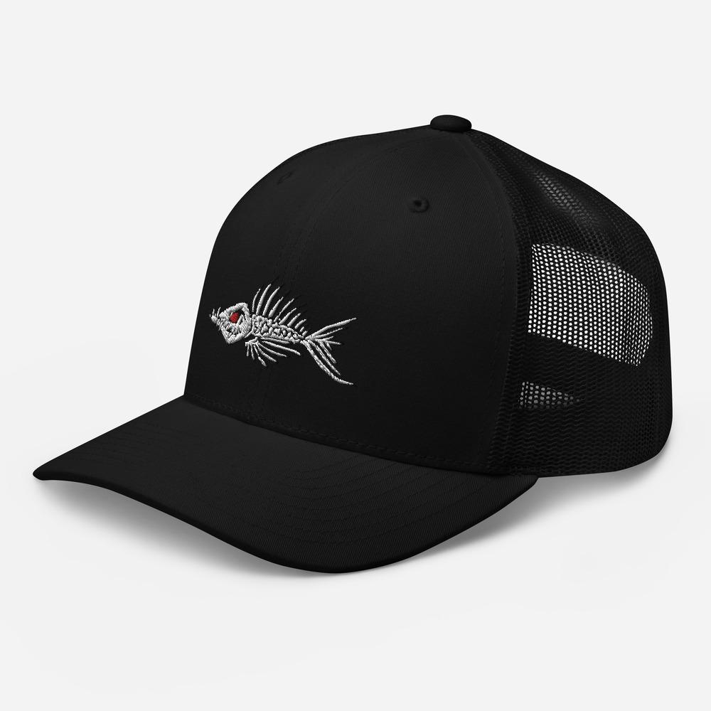 Fish Bone Mesh Hat - Outdoors Thrill