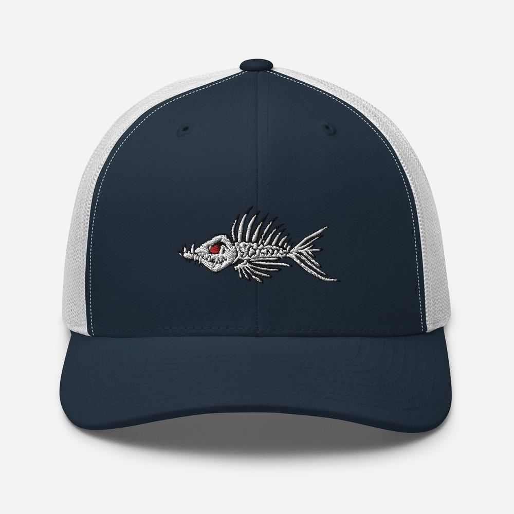 Fish Bone Mesh Hat - Outdoors Thrill