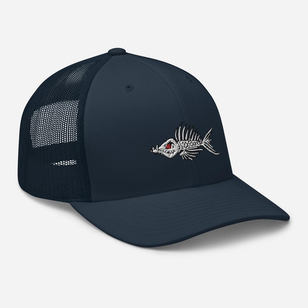Fish Bone Mesh Hat - Outdoors Thrill