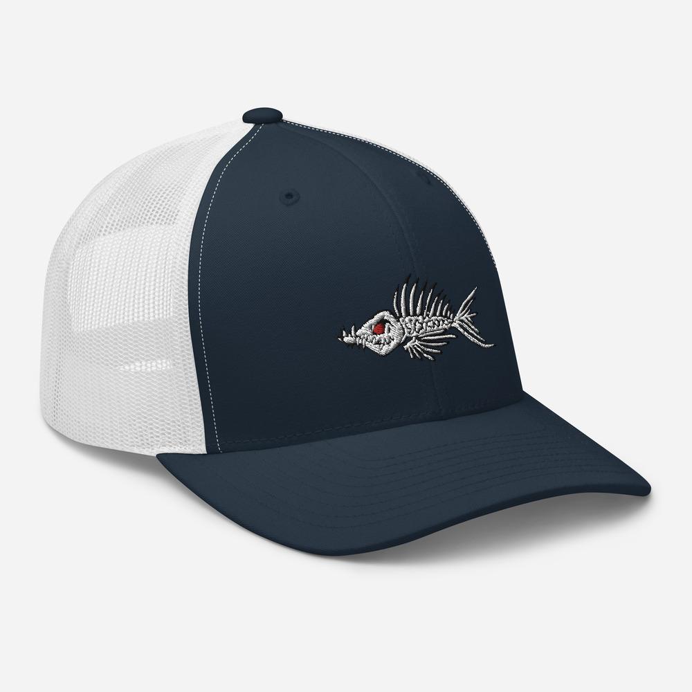 Fish Bone Mesh Hat - Outdoors Thrill