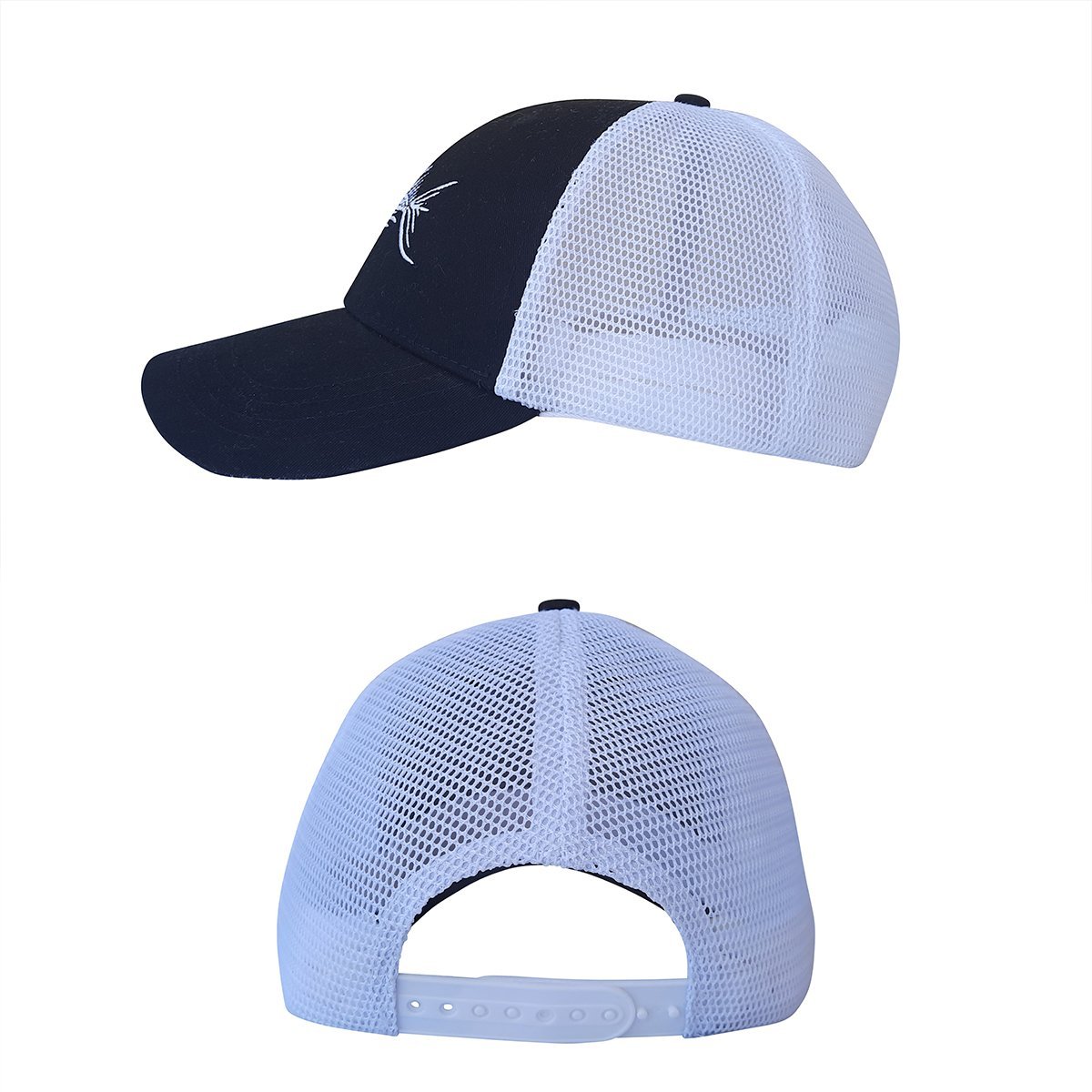 Fish Bone Mesh Hat - Outdoors Thrill
