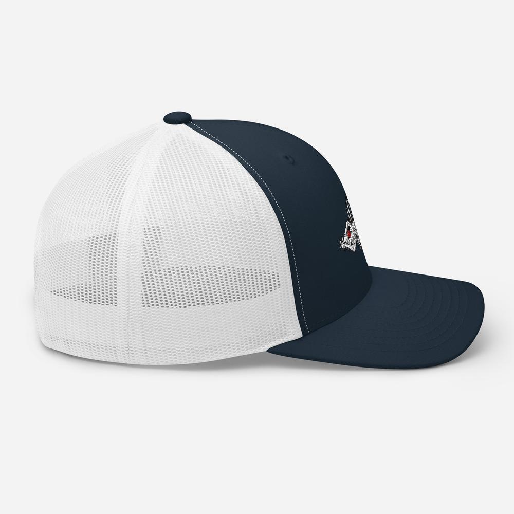Fish Bone Mesh Hat - Outdoors Thrill